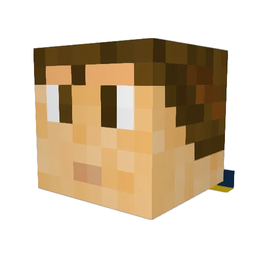 The_Last_Mimzy Minecraft avatar head, 3D render