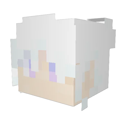 The_Lemon06 Minecraft avatar head, 3D render