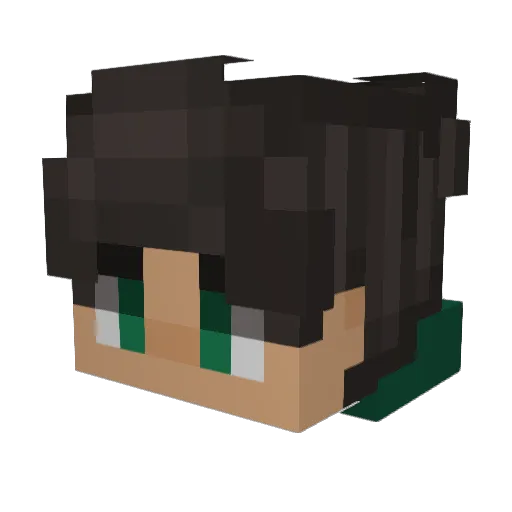 The_Lemonz_ Minecraft avatar head, 3D render