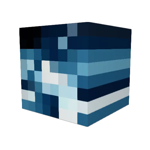The_Letter_T Minecraft avatar head, 3D render