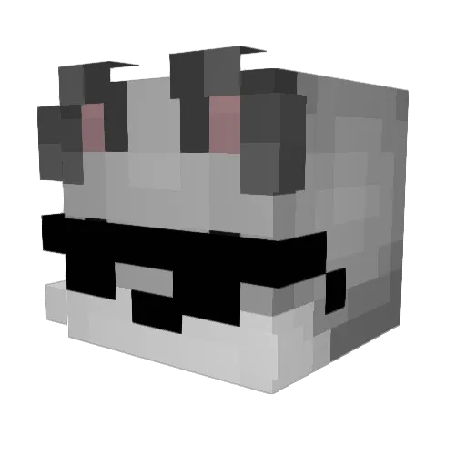 The_Lexy Minecraft avatar head, 3D render
