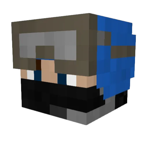 The_Lion_Smith Minecraft avatar head, 3D render