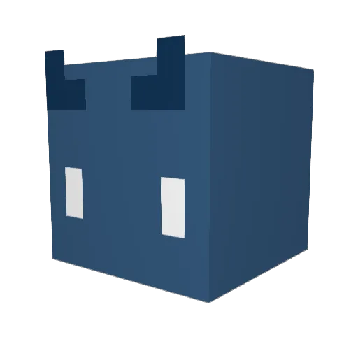 The_Little_Demon Minecraft avatar head, 3D render