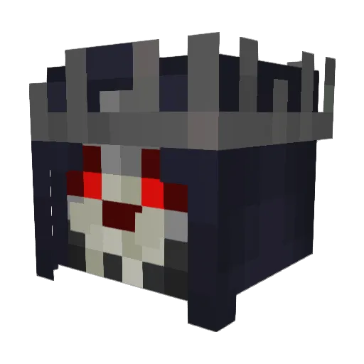 The_Lone_Danger Minecraft avatar head, 3D render
