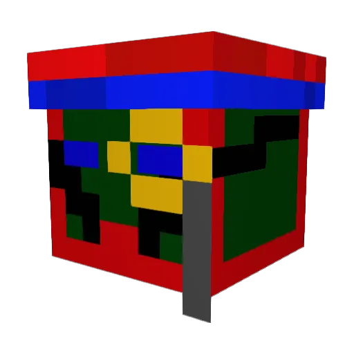 The_Lurch Minecraft avatar head, 3D render