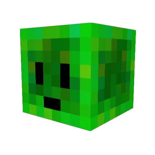 The_Luzer Minecraft avatar head, 3D render
