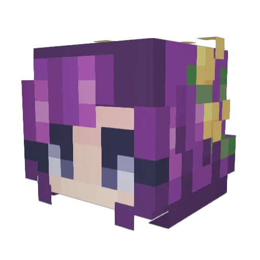 The_MAPsta Minecraft avatar head, 3D render