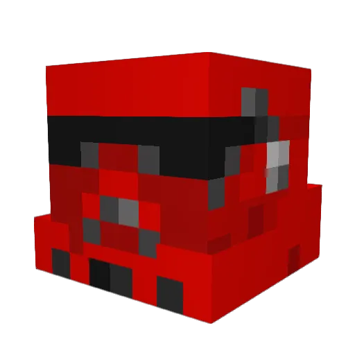 The_ME12344 Minecraft avatar head, 3D render