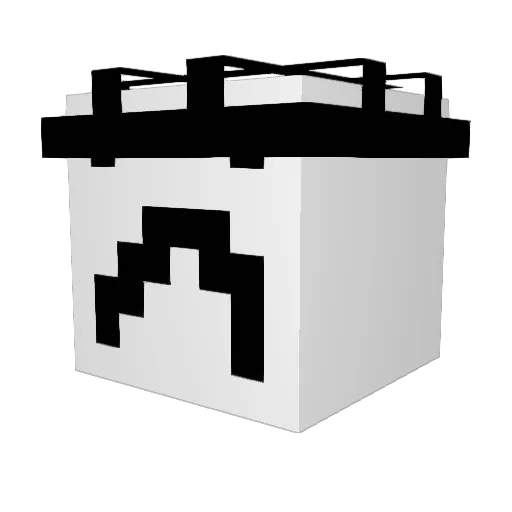 The_MMAn Minecraft avatar head, 3D render
