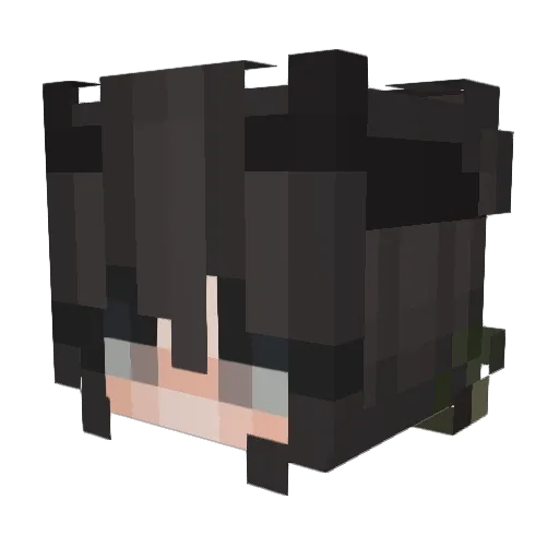 The_Macki Minecraft avatar head, 3D render