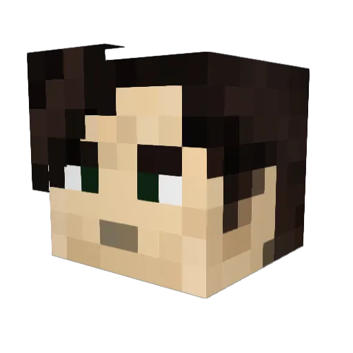 The_Magistrate Minecraft avatar head, 3D render