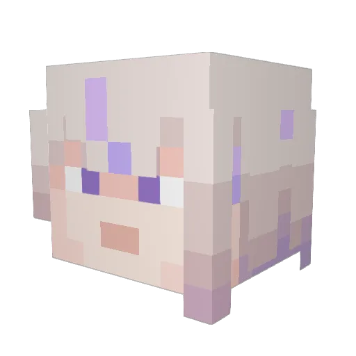 The_Man_Jack Minecraft avatar head, 3D render