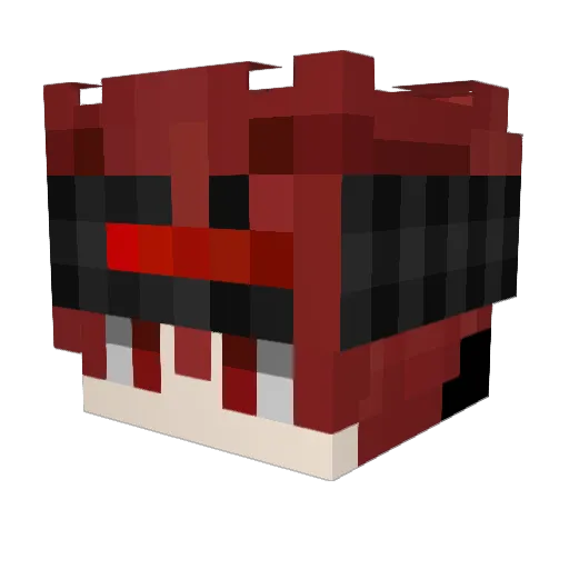 The_Marcelox Minecraft avatar head, 3D render