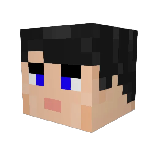 The_Master15 Minecraft avatar head, 3D render
