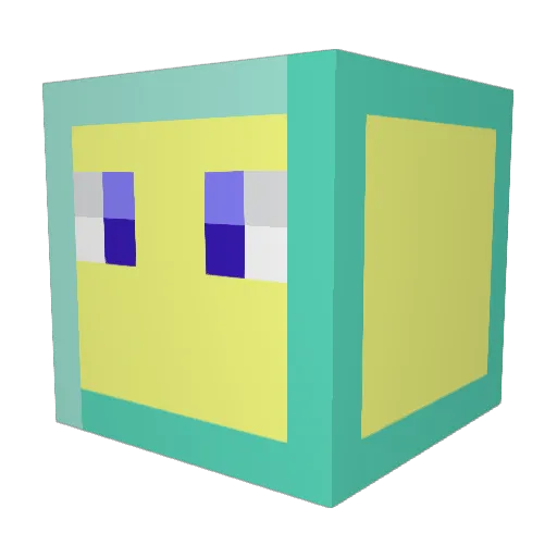 The_Meims Minecraft avatar head, 3D render