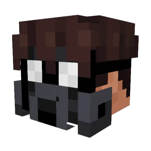 The_Milkyway_ Minecraft avatar head, 3D render
