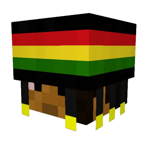 The_Mind_Bender Minecraft avatar head, 3D render