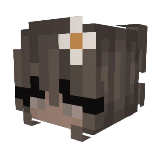 The_Mini_Thug Minecraft avatar head, 3D render