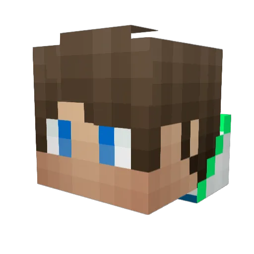 The_MonkeyKing Minecraft avatar head, 3D render