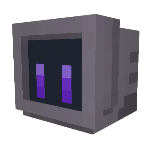 The_Mushy_Muffin Minecraft avatar head, 3D render