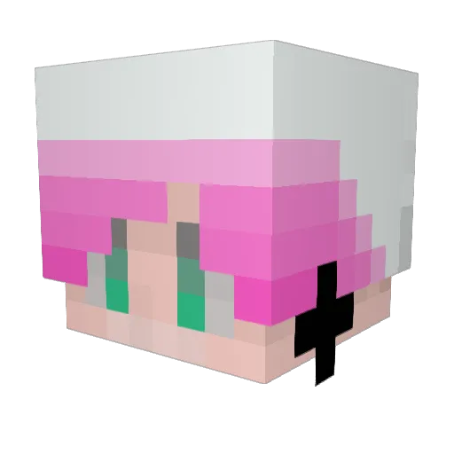 The_Mystic_ Minecraft avatar head, 3D render
