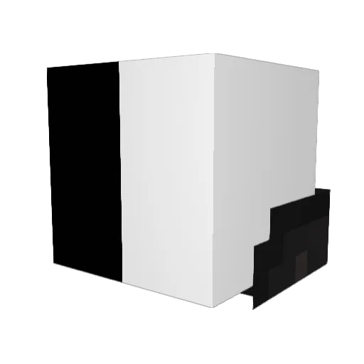 The_Neutrality Minecraft avatar head, 3D render