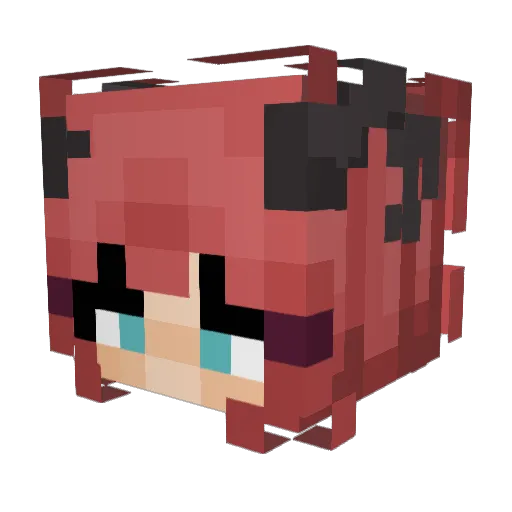 The_Nocturnal Minecraft avatar head, 3D render