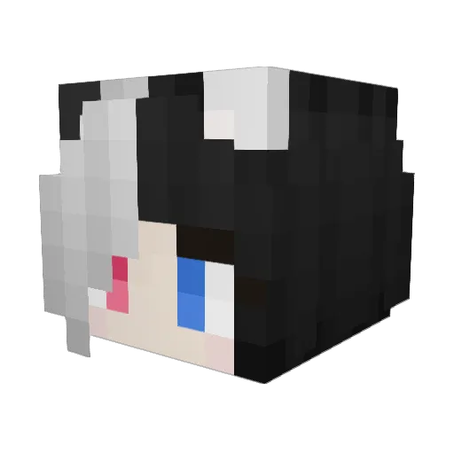 The_Note_Block Minecraft avatar head, 3D render