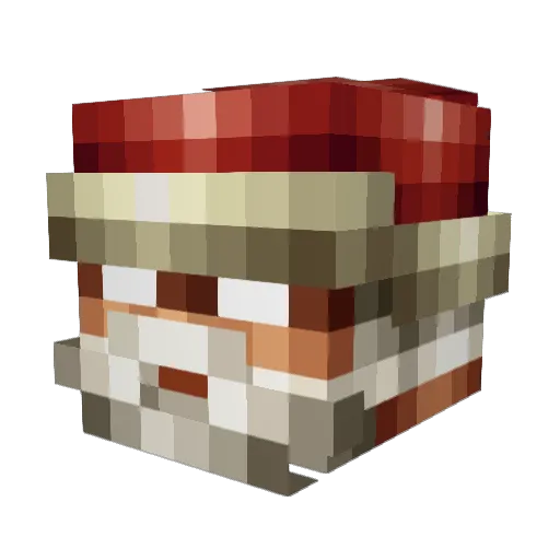 The_OG_Flashk Minecraft avatar head, 3D render