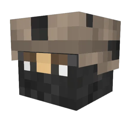 The_OG_Maverick Minecraft avatar head, 3D render
