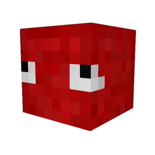 The_Octopus_007 Minecraft avatar head, 3D render