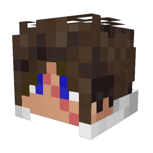 The_Only_Mikl Minecraft avatar head, 3D render