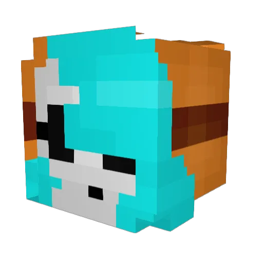 The_Onyxx Minecraft avatar head, 3D render