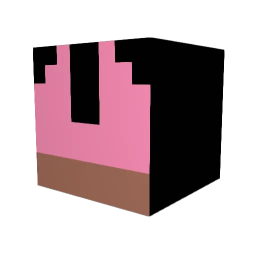 The_Ostrich_12 Minecraft avatar head, 3D render