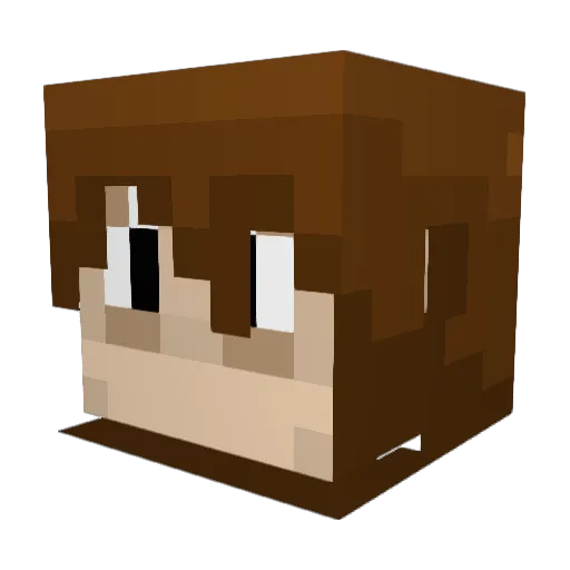 The_Owl1223 Minecraft avatar head, 3D render