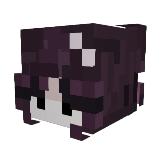 The_P0tato Minecraft avatar head, 3D render