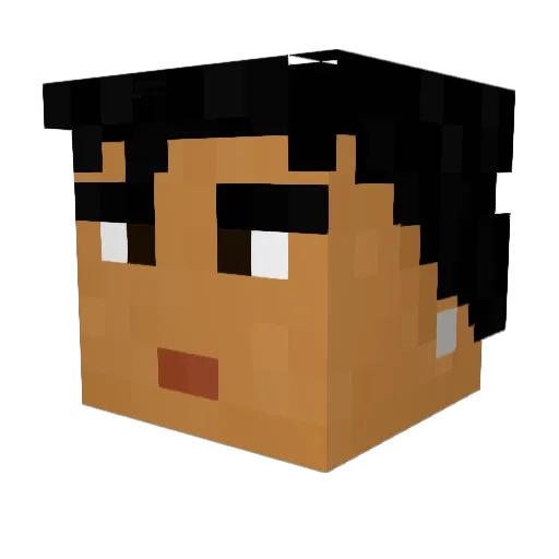 The_PBGuy Minecraft avatar head, 3D render