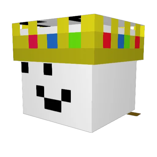 The_PandaGod Minecraft avatar head, 3D render