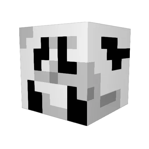 The_Panel Minecraft avatar head, 3D render