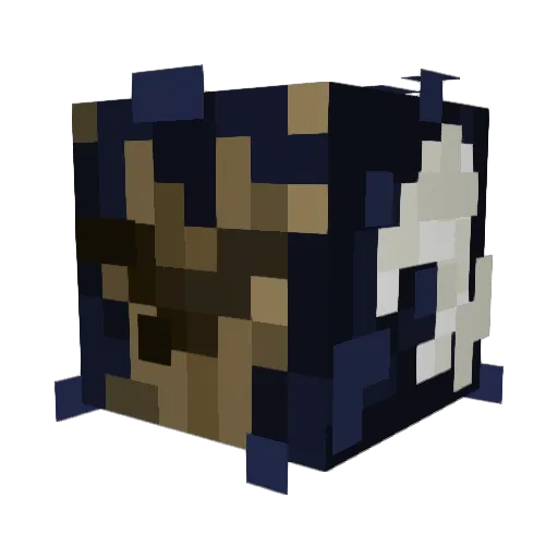The_PenguinGod Minecraft avatar head, 3D render
