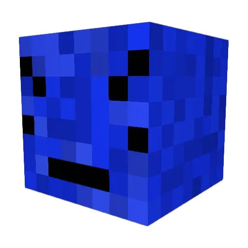 The_PeterMC Minecraft avatar head, 3D render