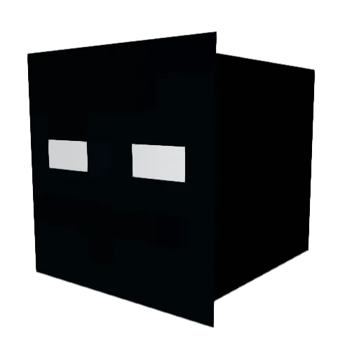 The_Phantom22 Minecraft avatar head, 3D render