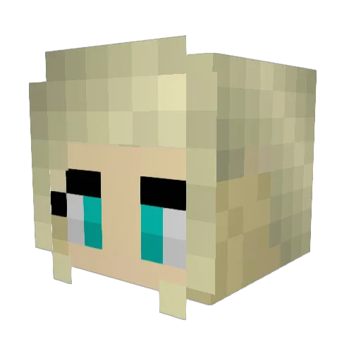 The_Phantom97 Minecraft avatar head, 3D render