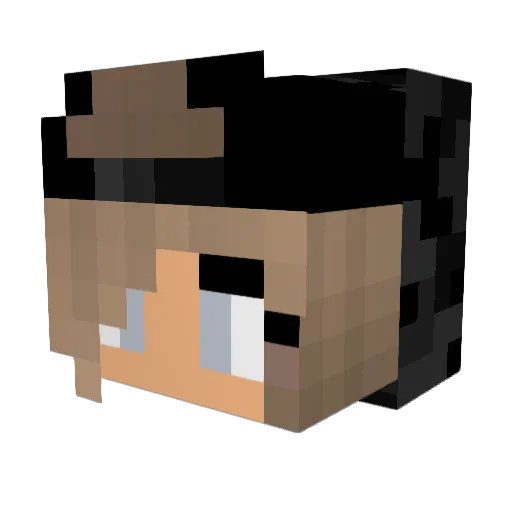 The_Phantom__ Minecraft avatar head, 3D render