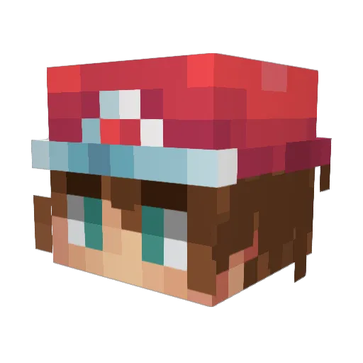 The_Phaze Minecraft avatar head, 3D render