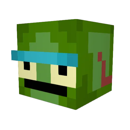 The_Pickle69 Minecraft avatar head, 3D render