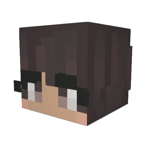 The_Potato_1683 Minecraft avatar head, 3D render