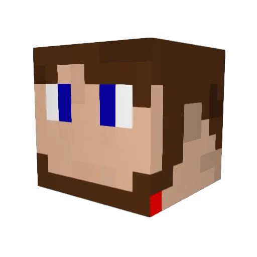 The_Prophet_101 Minecraft avatar head, 3D render