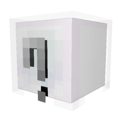 The_Quizzler Minecraft avatar head, 3D render