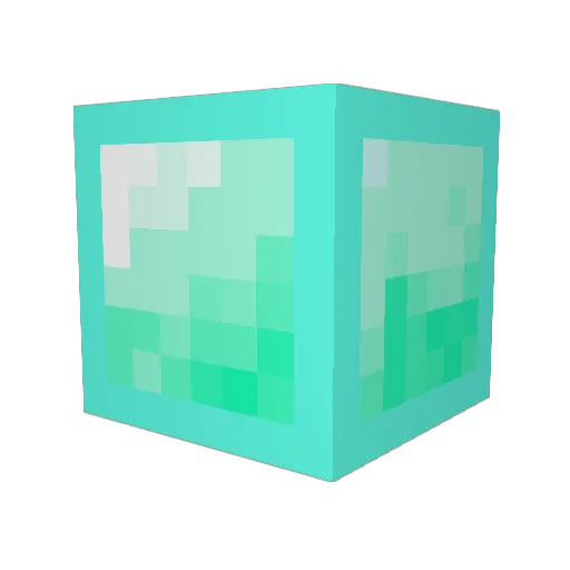 The_Raging_Ryno Minecraft avatar head, 3D render